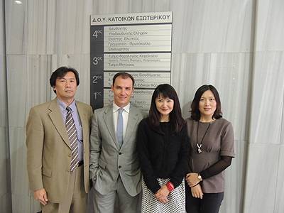  13年11月：鲲鹏董事会与业务骨干访问希腊税务部门