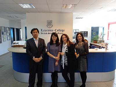 13年11月：鲲鹏董事会与业务骨干访问希腊一流英式私立学校
