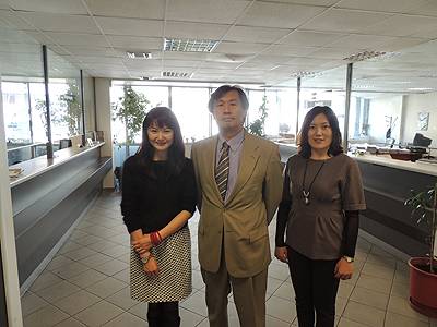 13年11月：鲲鹏董事会与业务骨干考察希腊税务部门